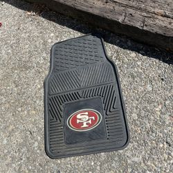 49er Car Mats Front