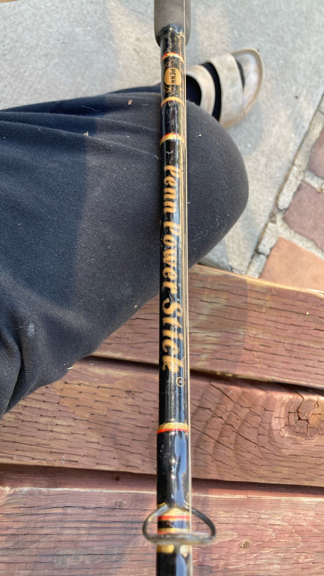 Surf Fishing Pole With Penn Reel Jig master 