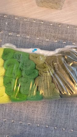 SMALL CRYSTAL YARN 36 skeins in pkg