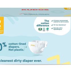 Kudos Diapers - Size 2 (one month supply)