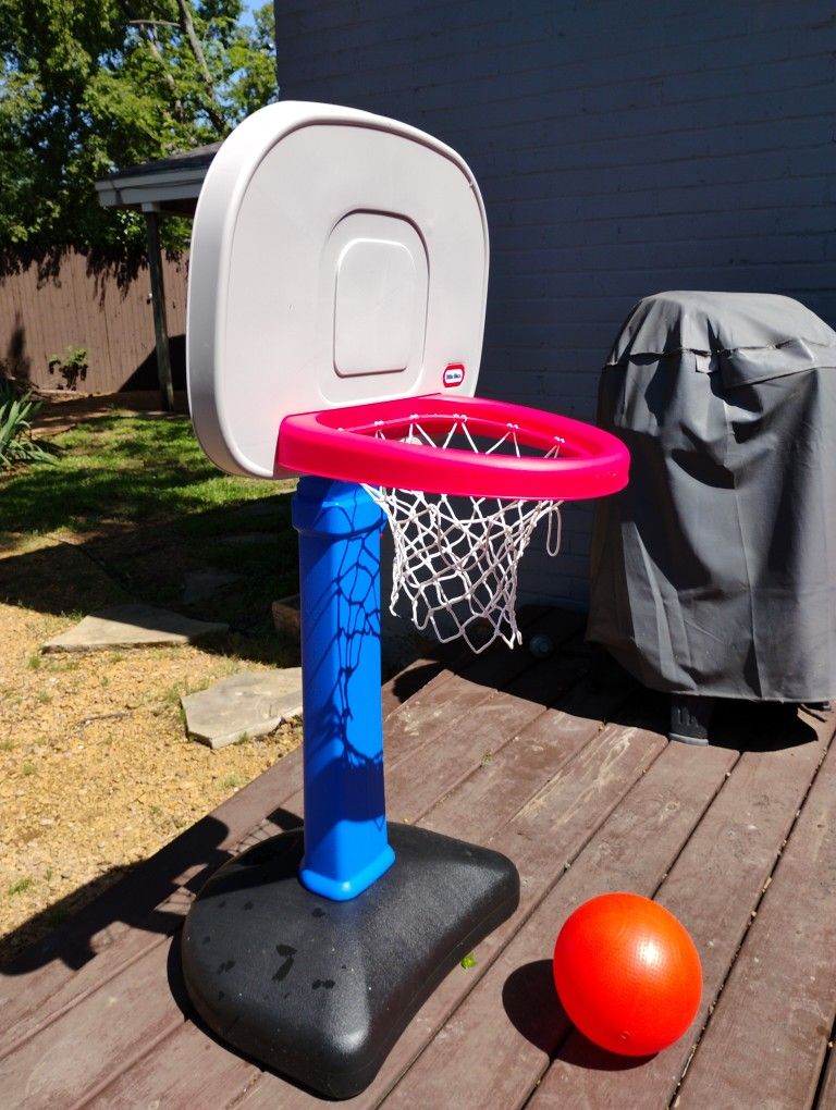 Basket Ball Hoop And Ball For Toddlers