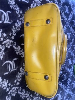 yellow yellow kitty bag