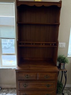 Vintage Wooden Dresser