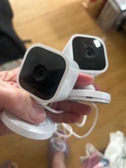 Blink motion detector cameras