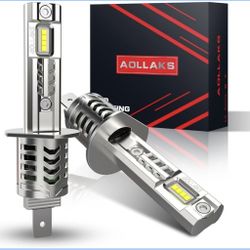 H1 LED Headlight Bulb- Aollaks 