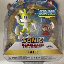 Tails 30th Anniversary Jakks Sonic The Hedgehog 4 Inches