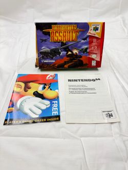 Nintendo 64 Aerofighters Assault Box w/ Inserts only