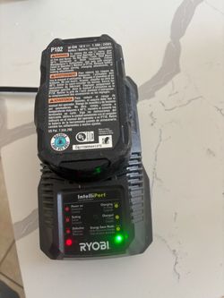 $10 Ryobi battery and battery charger