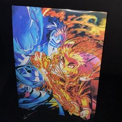 Demon Slayer 3D Lenticular Anime Poster 