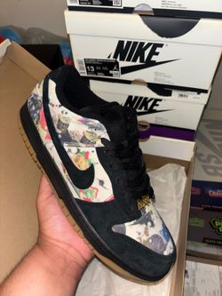 Nike sb dunk rammellzee size 13M DS