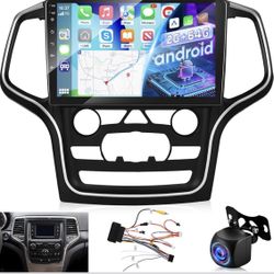Car Stereo for Jeep Grand Cherokee 2014-2020 - Wireless Carplay & Android Auto,