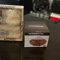 2 For 1 Bath Set With Ovente Essential Oil Diffuser 