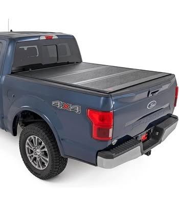 Rough Country Hard Tri-Fold Truck Bed Tonneau Cover for for Ford F-250/F-350