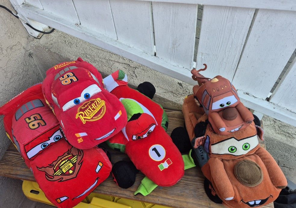 Lighting Mc Queen Plushies 