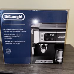 DeLonghi All-in-one Coffee, Cappuccino, Espresso Machine