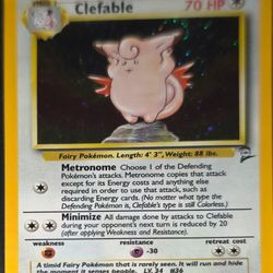 Clefable Holo