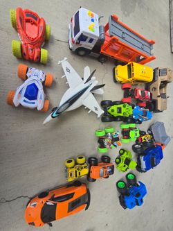 Toy trucks/cars ($1-2 each)