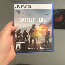 Battlefield 6 Game For Ps5 and controller