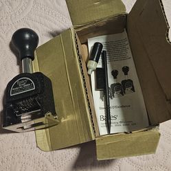 Bates numbering machine