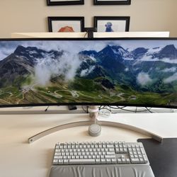 LG 49” Ultrawide Monitor (49WL95C-WE)