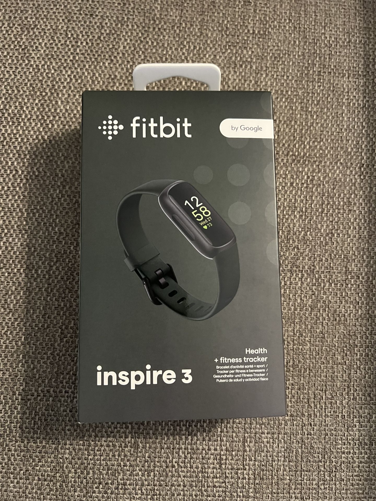 Black Fitbit Inspire 3