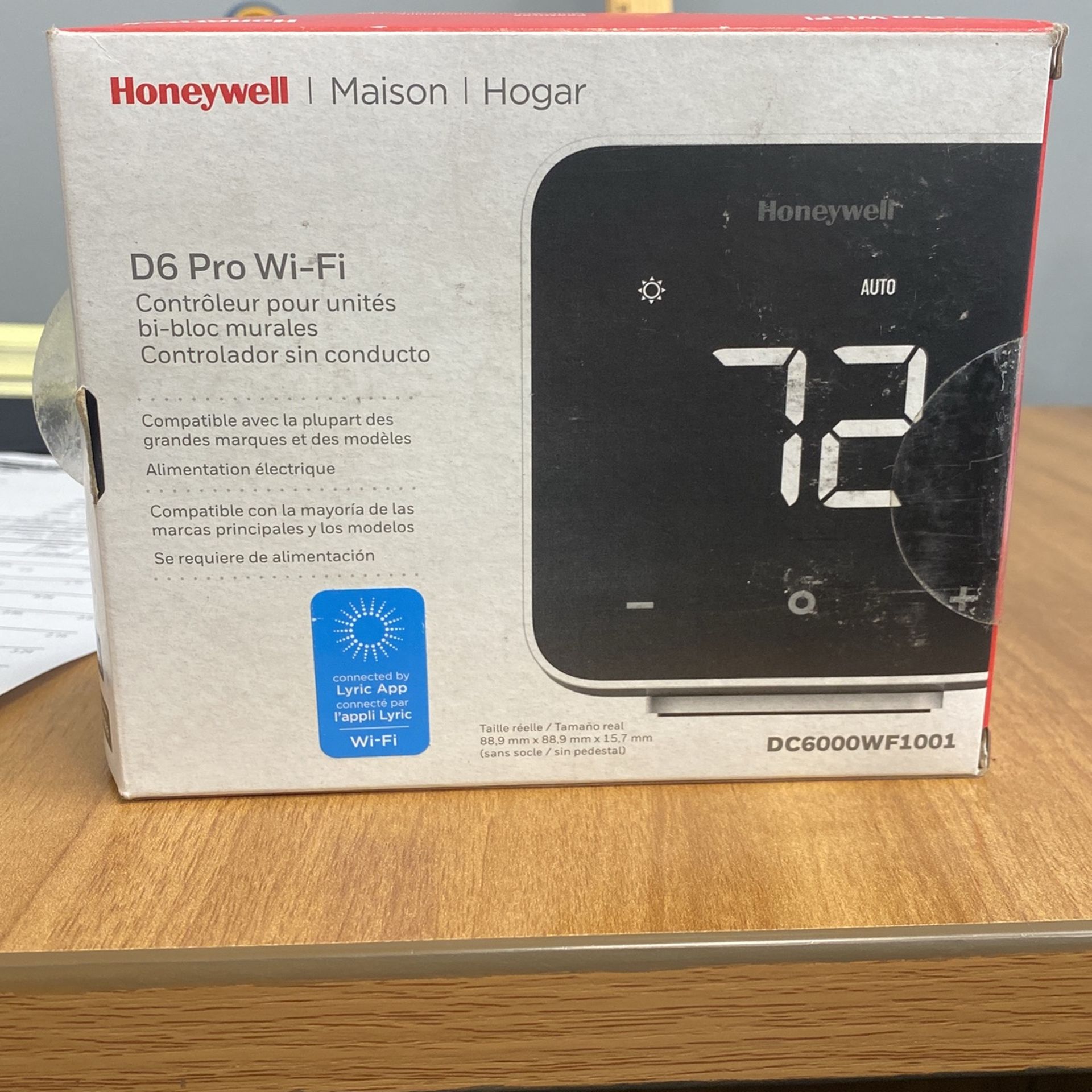 Honeywell D6 Pro Wifi Controller