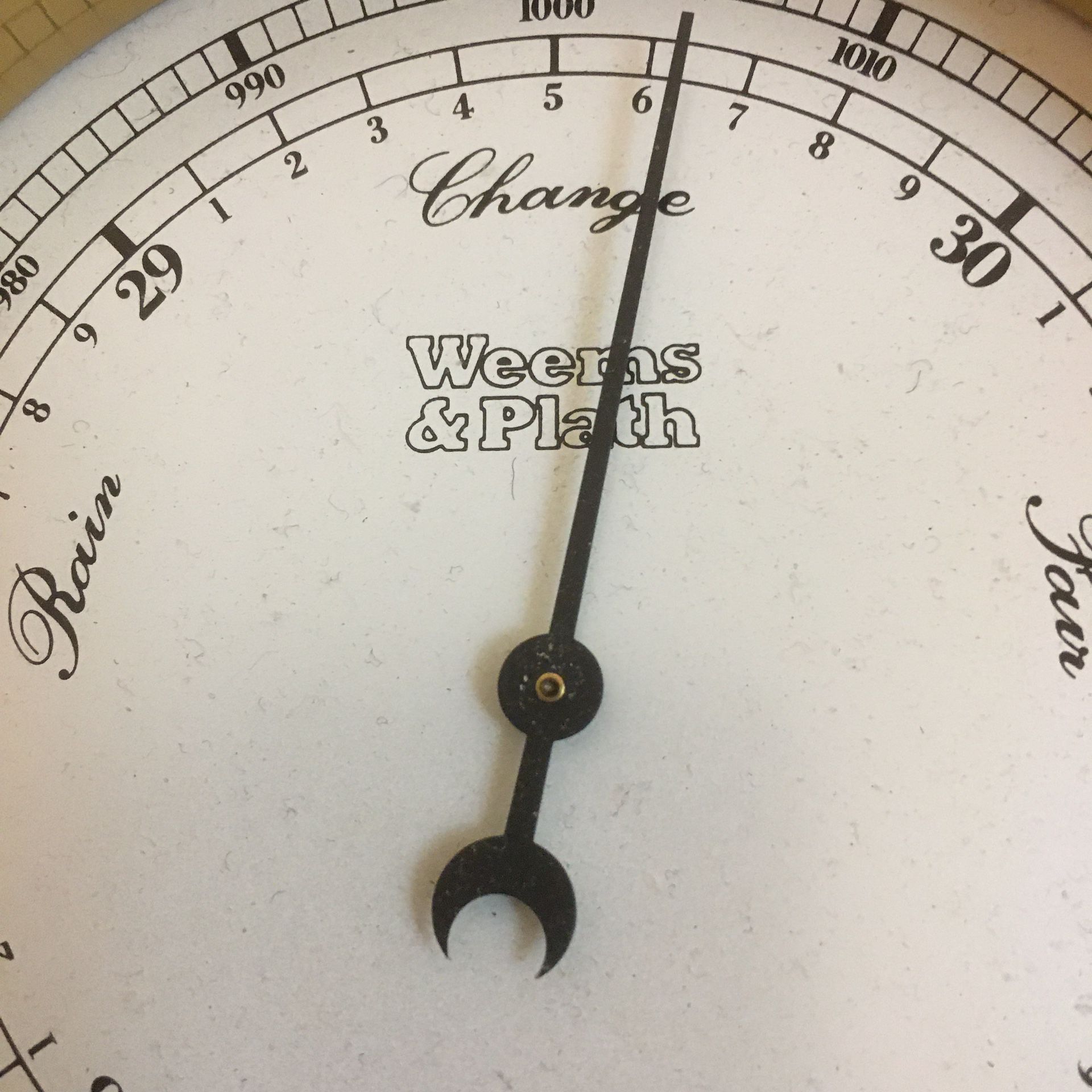Weems & Plath Brass Barometer
