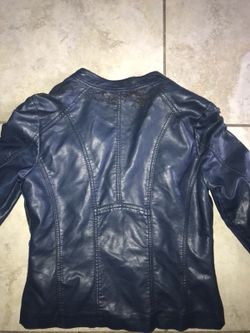 Size S leather jacket