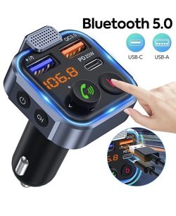 Bluetooth Car FM Transmitter MP3 Player Hands free Radio Adapter Kit USB Charger