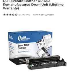 Brand Brother DR-630 Remanufactured Drum Unit, new