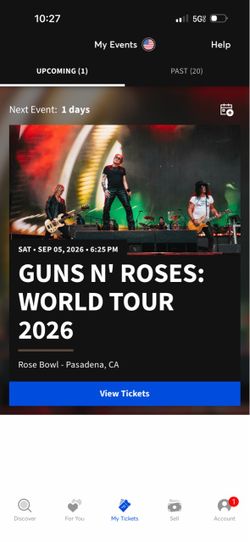 Guns N Roses Pasadena