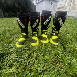 sidi motocross boots size 3-5 youth