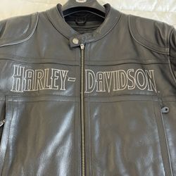 Harley Davidson Leather Jacket Size 2x