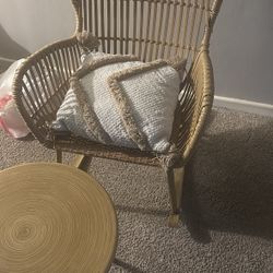 Rocking Chair Set Up For Patio