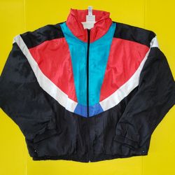 Vintage 90s Sports Windbreaker Jacket