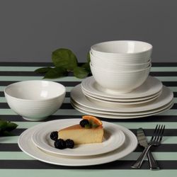 12ps Dinnerware Set Ivory