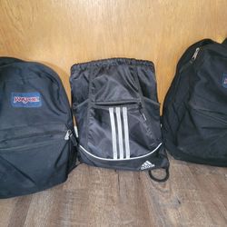 Jansport, Adidas Backpacks 