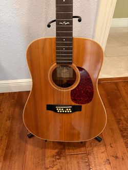 Guitars, music and guitar stands.