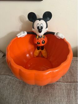 Mickey Halloween candy bowl