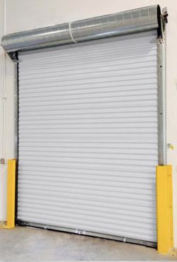 2 - New 6’x8.5’ Ideal 400M Roll-Up Door, White, $500 Each
