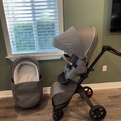 Stokke Xplory  Stroller w/ bassinet