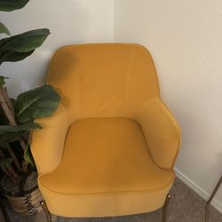 Yellow Accent Chair (2)