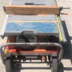 Rigid Table Saw