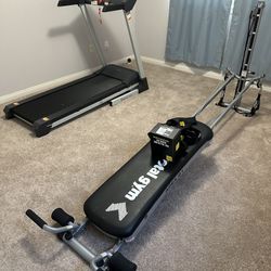 Thread mill And Total Gym  Slightly Used