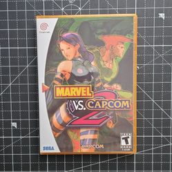 Dreamcast Marvel VS Capcom 2 Custom Case - NO GAME OR MANUAL