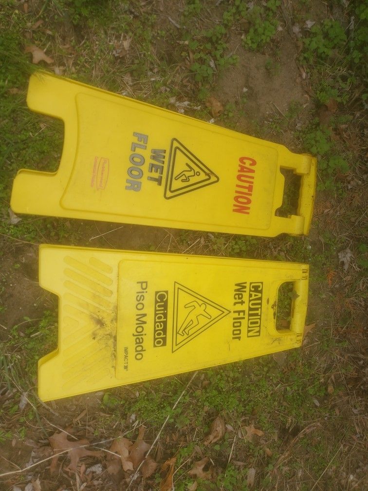 Wet Floor Signs