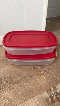 Rubbermaid 24Cup (5.6L) plastic containers - set of 2