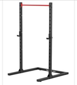 Squat rack with 10 weights