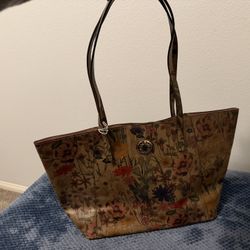 New Floral Tote Bag – Large Shoulder Bag / Tote
