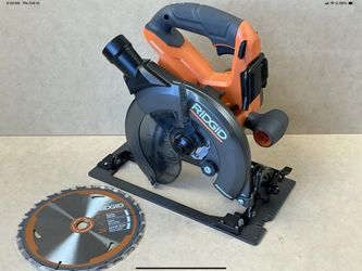 RIDGID R8657 18V Brushless Cordless 7-1/4 in. Circular Saw (Tool Only)